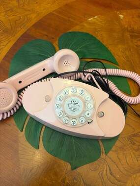 Crosley CR59 Princess Push Button Telephone - Pink